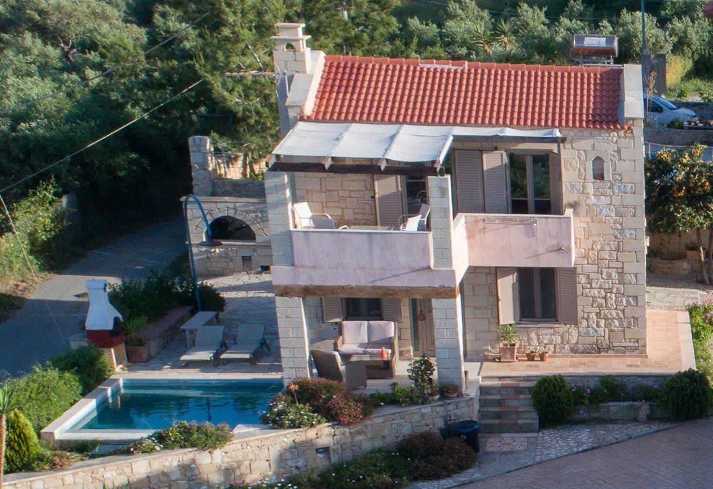Pantanassa Villas Agia Marina エクステリア 写真